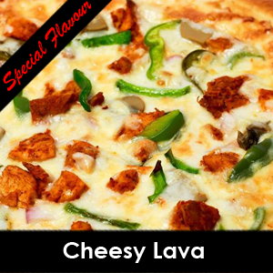 Cheesy Lava Pizza