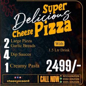 Deal 2by Cheesy Ocean Pizza, Karachi
