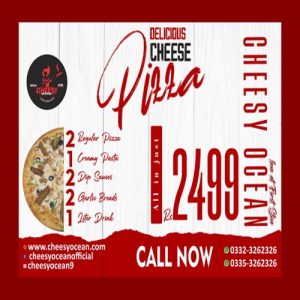 Deal 7by Cheesy Ocean Pizza, Karachi